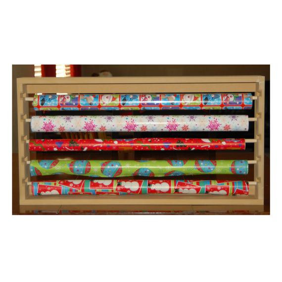 Wall Paper Organizer
 Items similar to Wall Hanging Wrapping Paper Holder