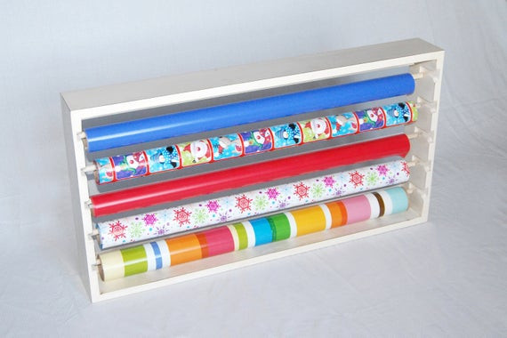 Wall Paper Organizer
 Items similar to Wall Hanging Wrapping Paper Organizer